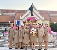 เทศบาลตำบลตาดทอง เข้าร่วมพิธีถวายราชสักการะและกล่าวถวายราชสดุดี พระบาทสมเด็จพระจุลจอมเกล้าเจ้าอยู่หัว เนื่องในวันท้องถิ่นไทย ประจำปี 2569