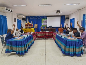 เทศบาลตำบลตาดทอง จัดประชุมคณะกรรมการการศึกษาเทศบาลตำบลตาดทอง เพื่อพิจารณาเห็นชอบร่างแผนพัฒนาการศึกษา (พ.ศ. 2571 &ndash; 2575)