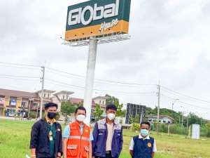 สำนักงานป้องกันและบรรเทาสาธารณภัยจังหวัดยโสธร ร่วมตรวจสอบอาคารควบคุมการใช้ ในพื้นที่ตำบลตาม พระราชบัญญัติควบคุมอาคาร พ.ศ.2522