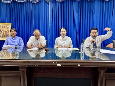 เทศบาลตำบลตาดทอง ประชุมเตรียมความพร้อมดำเนินงานโครงการจัดงานประเพณีบุญบั้งไฟ ประจำปี 2568