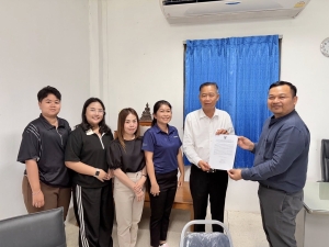 เทศบาลตำบลตาดทอง ต้อนรับคณะติดตามผลลัพธ์และแลกเปลี่ยนเรียนรู้หลังการฝึกอบรมหลักสูตร REST MSU68 รุ่นที่ 4