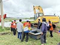 เทศบาลตำบลตาดทอง “เข้าร่วมโครงการกำจัดผักตบชวาและวัชพืชเพื่อป้องกันและแก้ไขปัญหาอุทกภัย ประจำปี 2568”